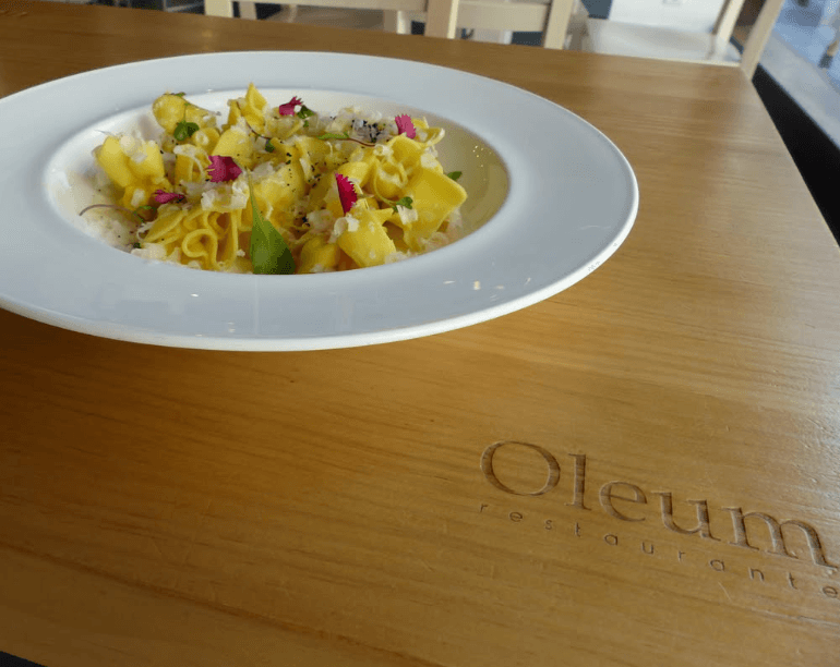 Fixed menu at Oleum, San Antón 3