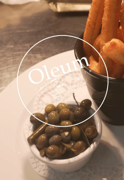 Fixed menu at Oleum, San Antón 2