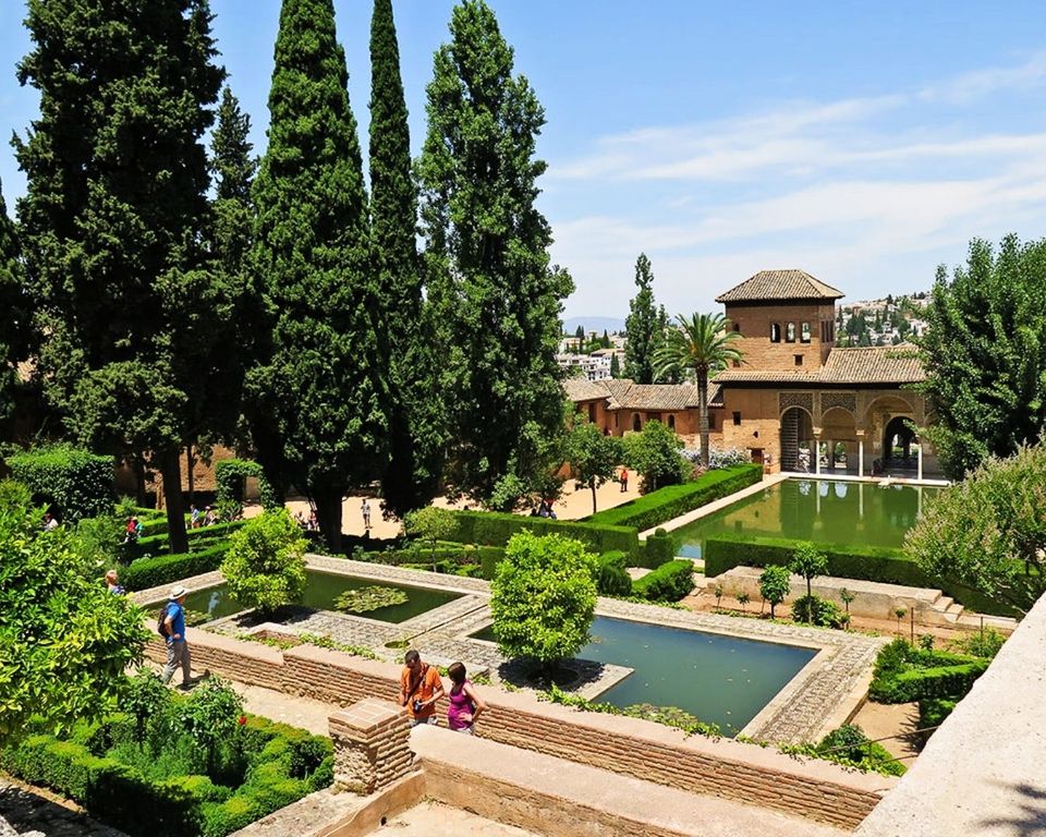 Gardens of the Alhambra and Alcazaba with Audio Guide 