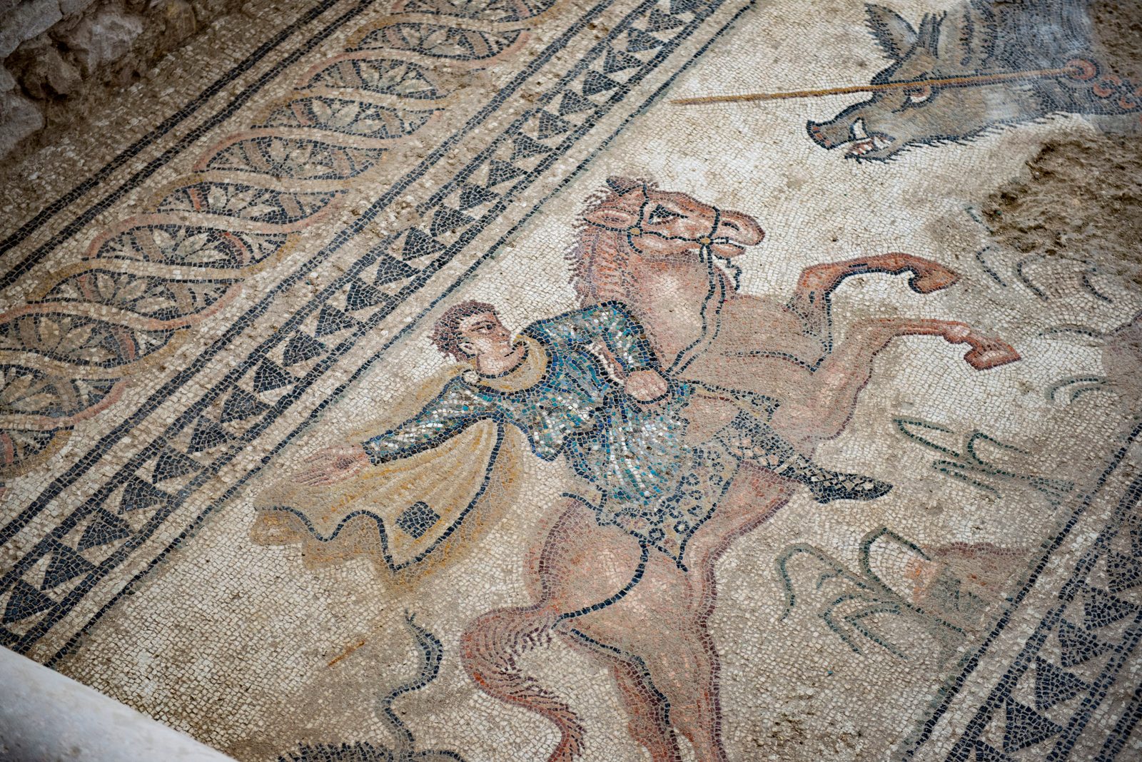 Guided Tour Villa Romana de Salar, Roman mosaics from Granada 3